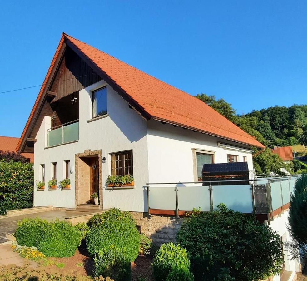 Ferienwohnung Am Rennsteig Bei Eisenach - Ilona Schmidt Wolfsburg-Unkeroda Exterior photo